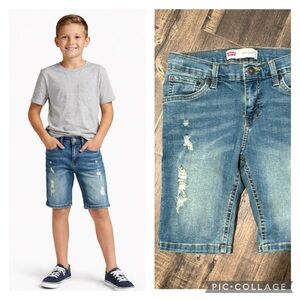 Levi's Boys' 511 Slim Fit Denim Shorts